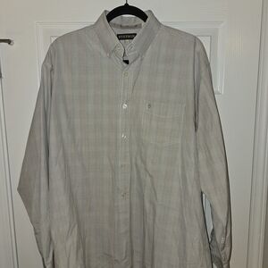 Stetson Men's Plaid Button-Down Shirt Size Large